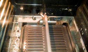 Broken Ignitor inside of Maytag Oven Repair